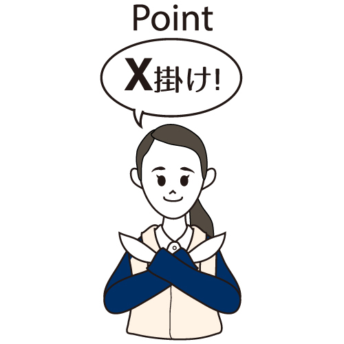 羽毛ふとんの丸八真綿 ボックスシーツの綺麗な掛け方のイメージ