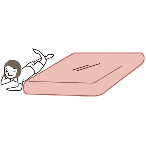 羽毛ふとんの丸八真綿 ボックスシーツの綺麗な掛け方のイメージ04