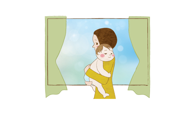 羽毛布団の丸八真綿 眠り上手は赤ちゃんの睡眠環境作り