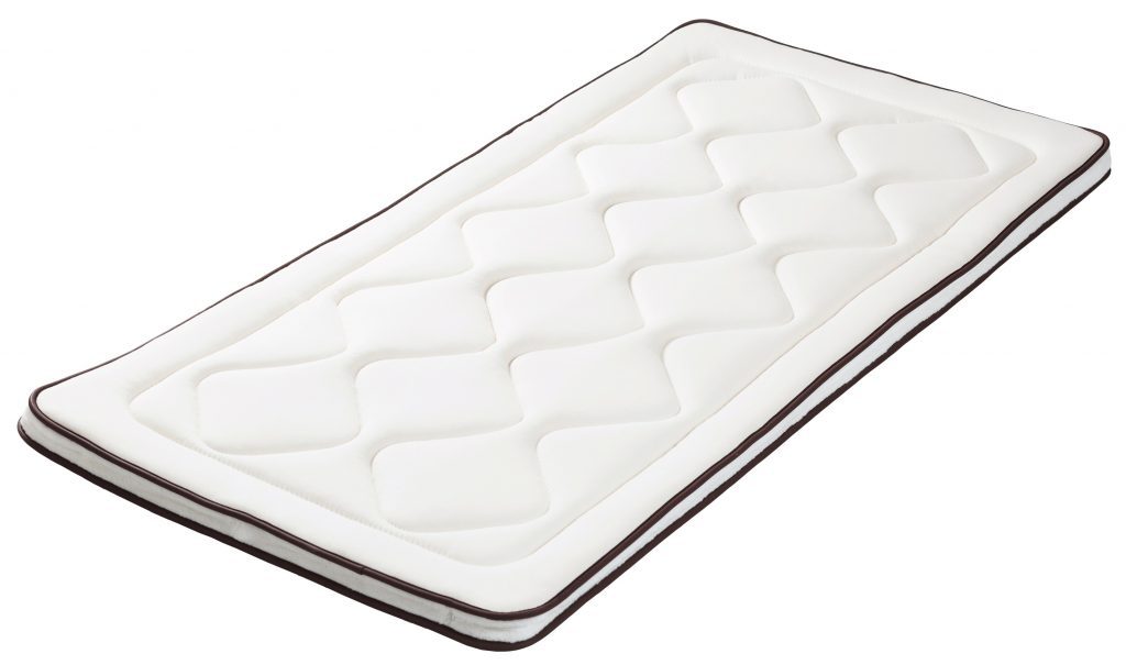 羽毛ふとんの丸八真綿 山田朱織枕研究所とのコラボアイテム 整形外科敷きふとん白色面の画像