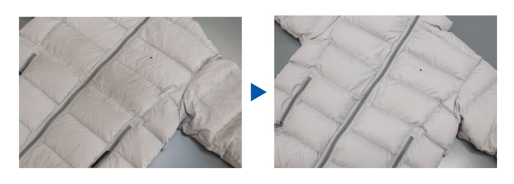 羽毛布団クリーニングのマルハチ真綿 ダウンジャケットのクリーニングもお任せ下さいの画像01