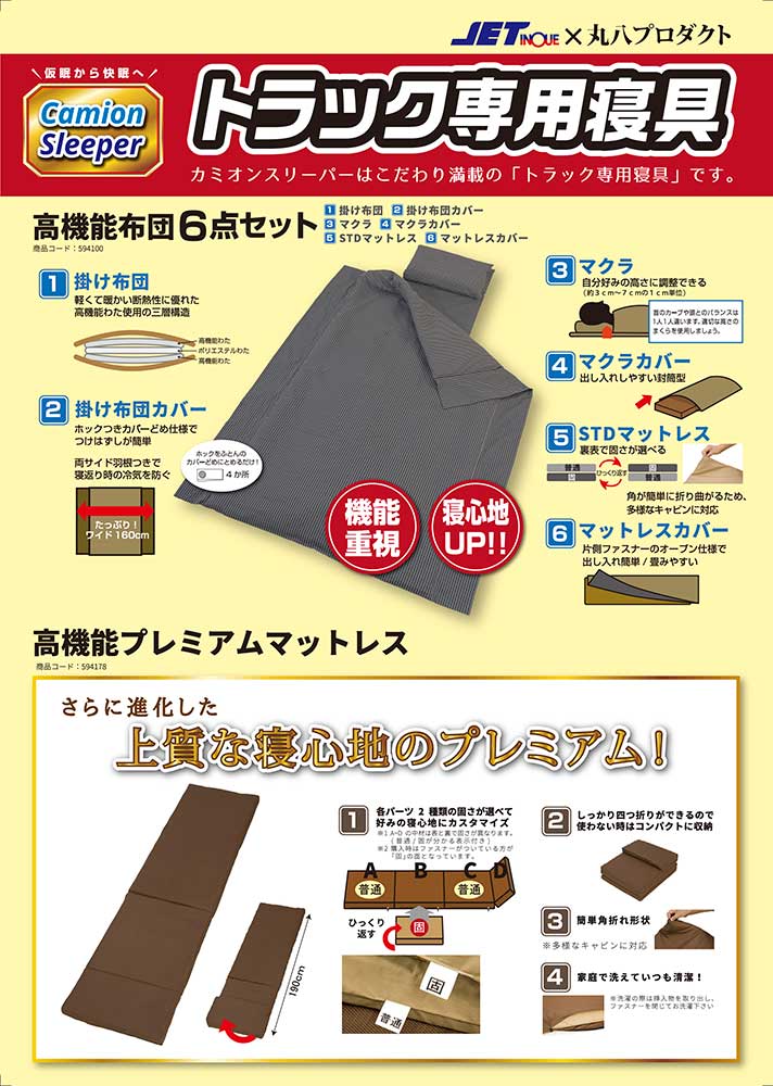 トラック用マット丸八真綿 メディア掲載情報 カミオン詳細掲載情報